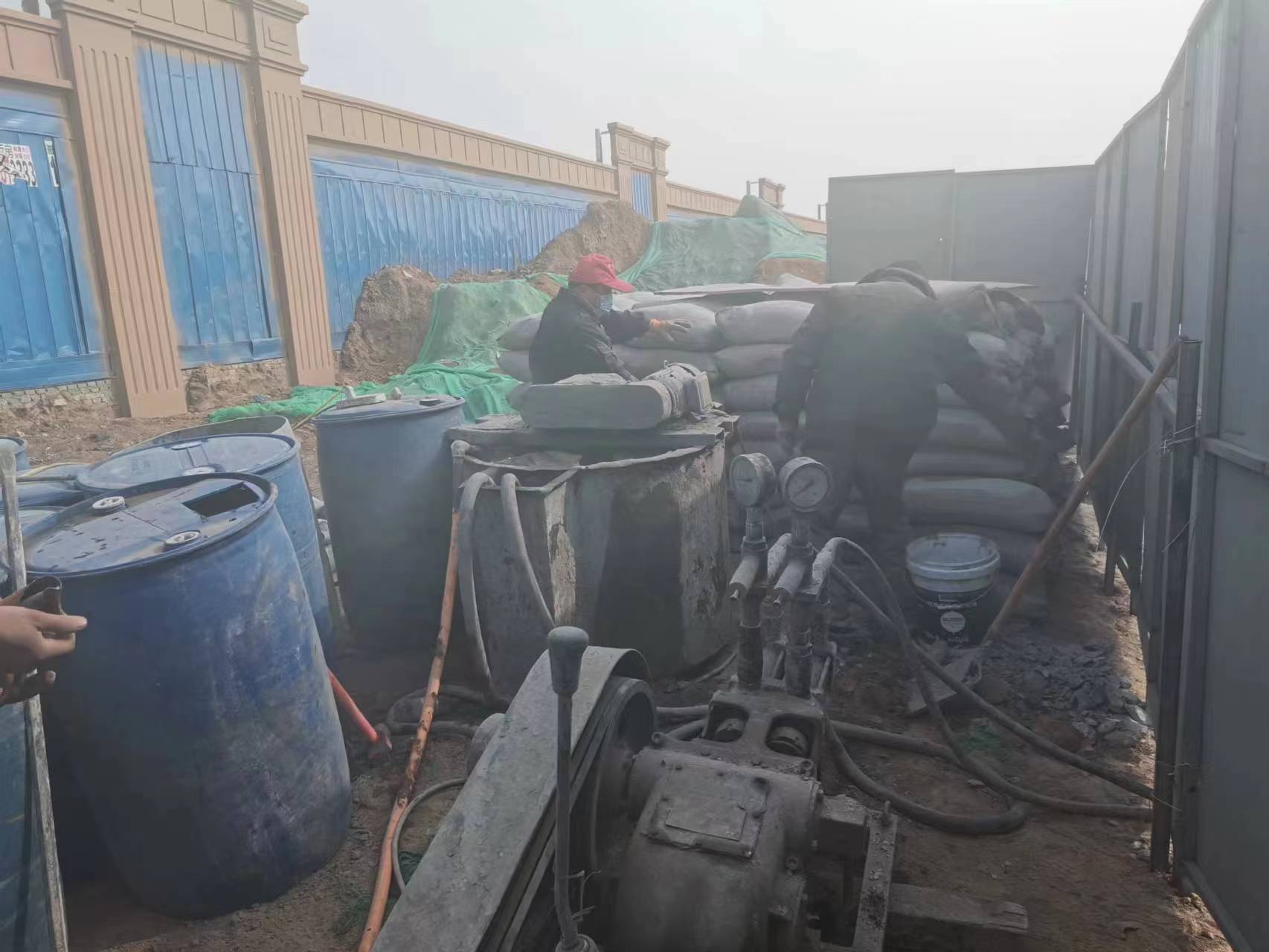 四川地基沉降注浆加固